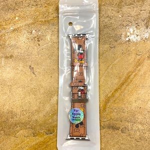Luxury Inspired Mickey Mouse Apple Watch Band
